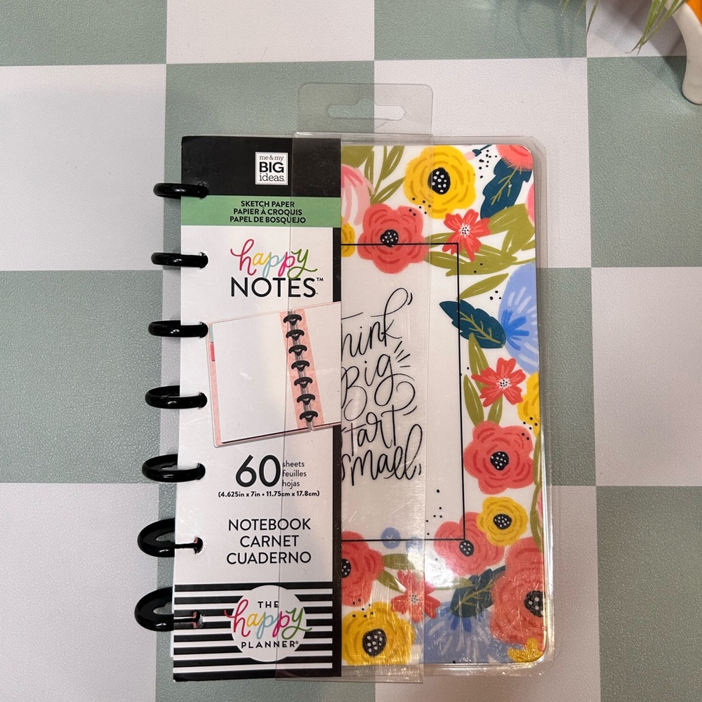 The Happy Planner Colorful Floral Notebook